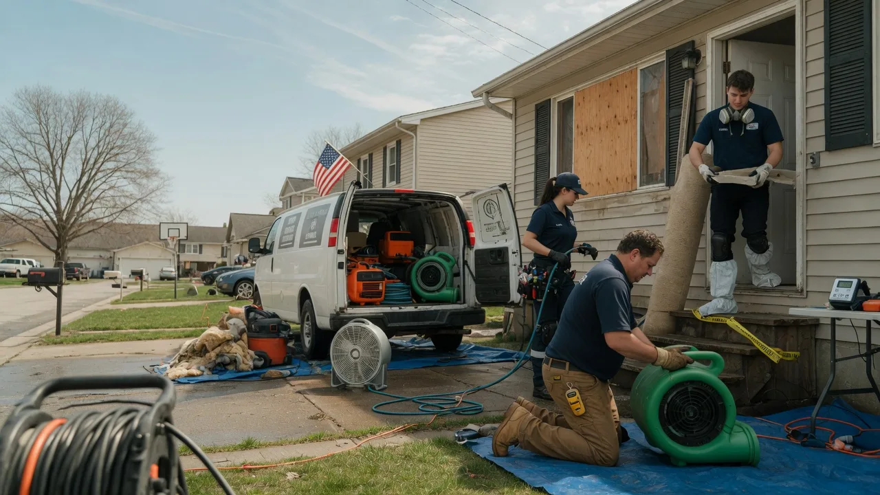 Water Damage Restoration in Argyle, TX near me